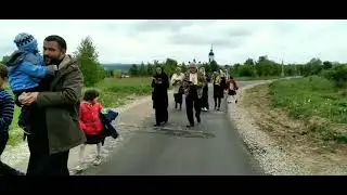 Крестный ход к часовне свт.Николая 22 мая 2023 года