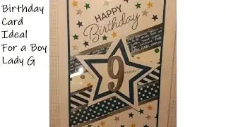 Birthday Card Ideal For A Boy