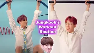 I tried BTS Jungkook's WORKOUT Routine *omg*