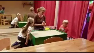 Рисование песком для детей