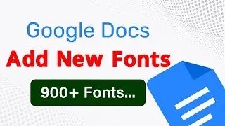 How to Add Fonts in Google Docs Using Extensis Fonts। Add New Fonts in Google Docs | Kivabe Shikhbo?