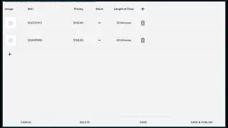 STEP 4 Service products on Squarespace