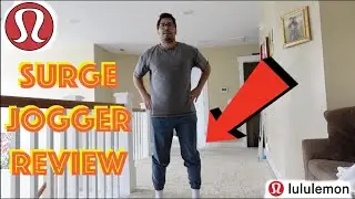 LULULEMON SURGE JOGGERS Try-On & Review