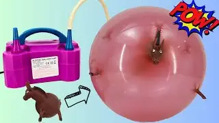 I applied electric balloon pump to kids toy (DANGEROUS) #2