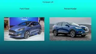 2017 Ford Fiesta vs 2019 Renault Kadjar - Technical Data Comparison