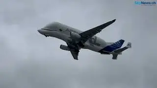 Beluga XL in Hamburg Finkenwerder