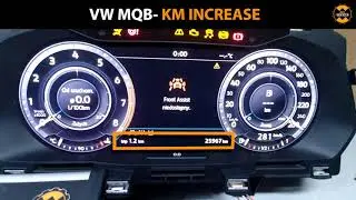 VW MQB virtual km increase -  AID odometer adjustment