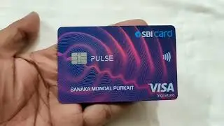 SBI Card Pulse Unboxing