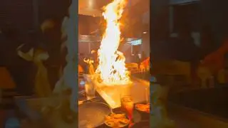 FIRE IN THE RESTAURANT!! 😱