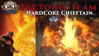 Path of Exile Hard Core Unkillable Chieftain Leveling Build Guide Ancestors League
