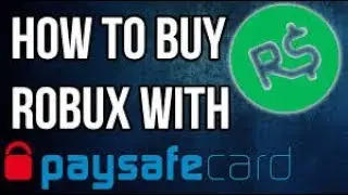 [Tutorial] How to buy Robux with Paysafecard [ROBLOX] [Outdated Method] [Still works]