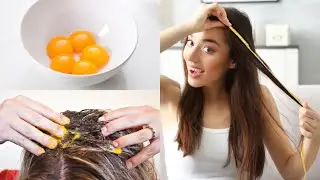 Имате ли яйце вкъщи?🥰 МАСКА ЗА КОСА ЗА РАСТЕЖ И ПОДХРАНВАНЕ С ЖЪЛТЪК