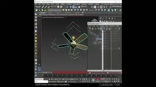 Fan Animation in 3dsmax