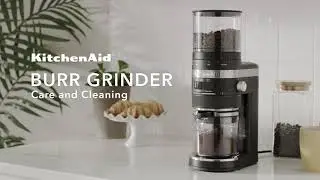 KitchenAid® Burr Coffee Grinder: Care & Cleaning