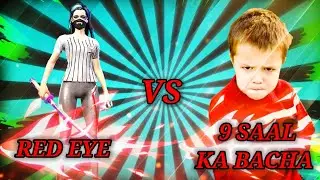 RED EYE VS 9 SAAL KA BACHA | ALOK CHALLENGE | ALOK GIVEAWAY CHALLENGE | #freefire #onetap