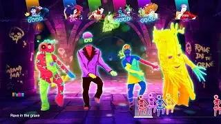 "Rave In The Grave" By AronChupa & Little Sis Nora (6 Players) | Just Dance 2024 Edition PC