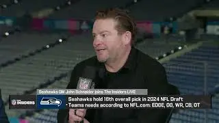 The SEATTLE SEAHAWKS are EVALUATING the 2024 QB CLASS