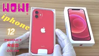 iPhone 12 - Red color Unboxing, Setup and First Look