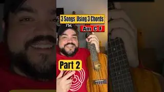 3 Songs using ONLY 3 Ukulele Chords (Part 2) #shorts
