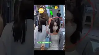 Omg 😱 is she Lisa shopping in #smallshop #shorts #blackpink #lalisa