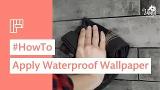How to install waterproof wallpaper in your kitchen