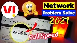 ▶VI Network Speed Slow Problem Solution | Internet Speed Increase With VI APN 2021 | Slow Network VI