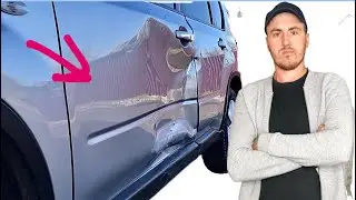 THE DOOR IS SEVERELY SMASHED. WHAT SHOULD I DO?