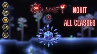 Terraria Calamity: Cryogen Master Death Mode No Hit All Classes