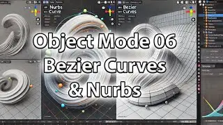 02 06 Pierre Bézier Curves Functioning in Blender and Nurbs