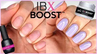 IBX BOOST + EVO GEL APPLICATION | FAMOUS NAMES & BIO SCULPTURE GEL