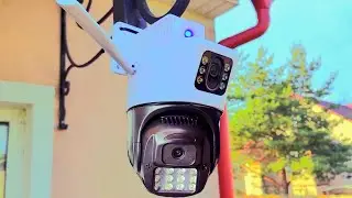 ANBIUX A23Q Dual Lens IP Surveillance Camera Review with PTZ Tracking Wi-Fi 4MP