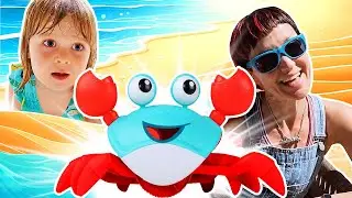 Маша Капуки Кануки и дети - Распаковка и Обзор новой игрушки для детей -  Веселый краб