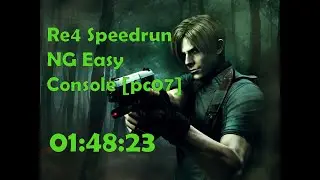 Спидран/Speedrun Resident evil 4 (Console) [pc07] NG Easy (01:48:23) by tellaryt