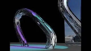 FACADE WITH INSET AND SHELL IN 3DS MAX
