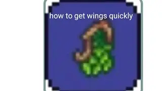 How to get wings very easy in terraria