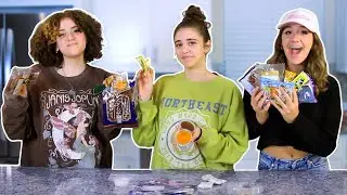 EATING WHAT'S IN THE MYSTERY BOX CHALLENGE!