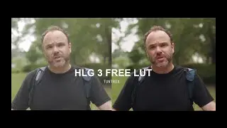 Free LUT for HLG3 | SONY A7III + 50mm
