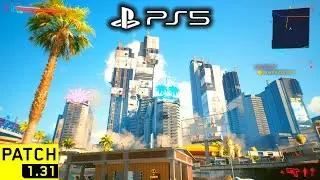 CYBERPUNK 2077 NEW UPDATE 1.31 PATCH - PS5 Gameplay Test & Performance Part 21