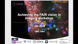 Achieving  the  FAIR vision in imaging I2K 2022 workshop