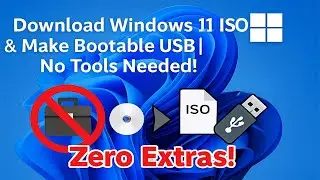 MAKE a Windows 11 BOOTABLE USB From ISO Using CMD Like a Pro !