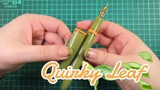 Firs Impressions: Esterbrook Estie Quirky Leaf + Houston Journal Society
