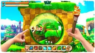 ¡ME CONVIERTO EN SONIC POR 1 DÍA EN MINI WORLD!