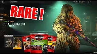 Jack Link's Sasquatch RAREST MW2 SKIN