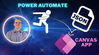 Pass JSON to Canvas Power App from Power Automate