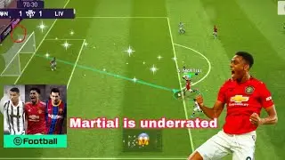 Is Martial underrated in Pes?😱 Konami cup matchday #pes2021 #efootball