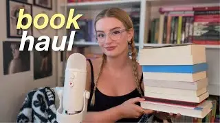 ASMR book haul 🥀 gifts from subscribers, new releases, special editions