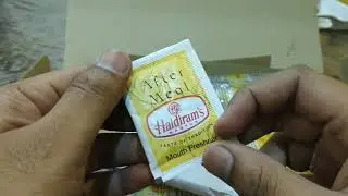 Haldiram Nawabi Deluxe Platter || Unboxing || Part 1
