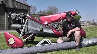 Rigging a microlight flexwing with Airways Airsports