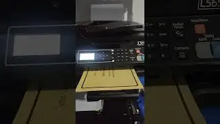 Ngeprint Di kertas BC epson L565