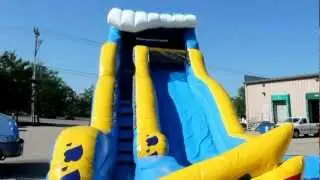 Wipeout! 19 Foot Inflatable Water Slide | Wet or Dry Slide| Cincinnati Dayton Rental